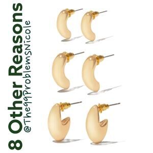8 Other Reasons Earrings Hoop Set
